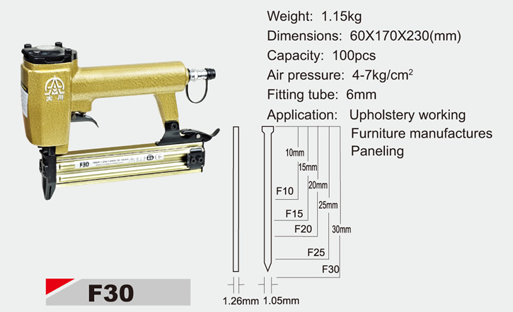 大川牌系列钉枪F30