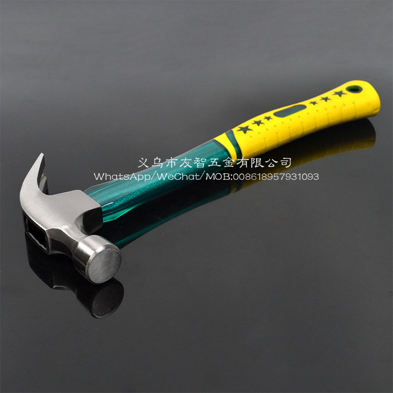 High quality crystal handle with claw hammer.