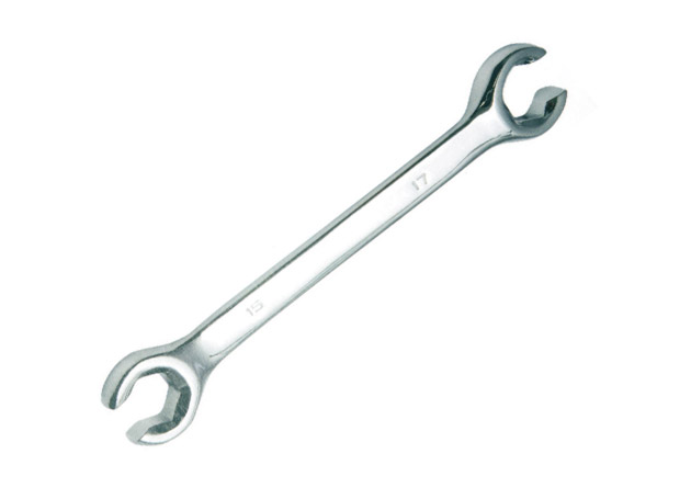 Flare nut wrench, mirror polished surface
Size: 6×8, 10×12, 13×14, 15×17, 19×21,
22×24mm
1/4