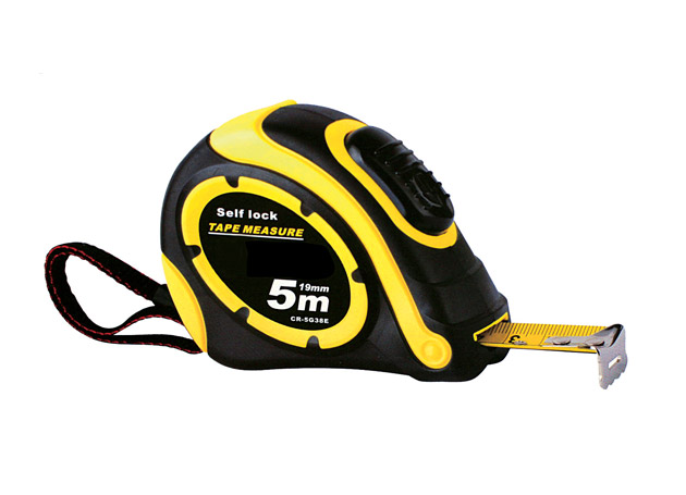 
	Tape measure with self-lock button