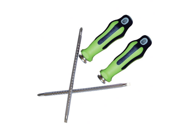 Two-way screwdriver
Size: 6x160, 6x180mm