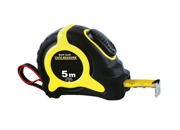 
	Tape measure with self-lock button
	Size: 16mm×2m, 16mm×3m,
	16mm×3.5m, 19mm×5m, 25mm×5m,
	25mm×5.5m, 25mm×7.5m, 25mm×8m