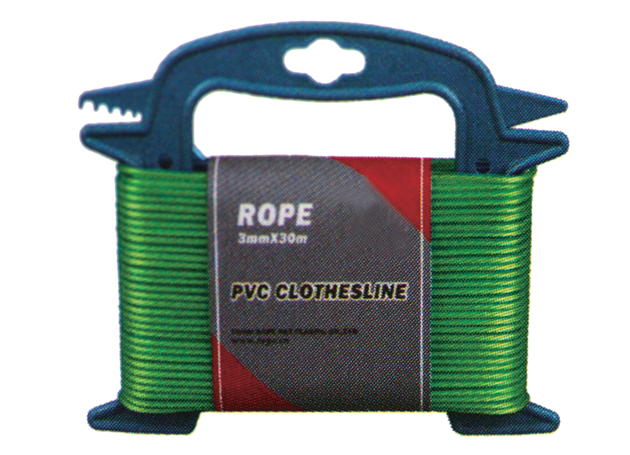 
	PVC clothline with wire core