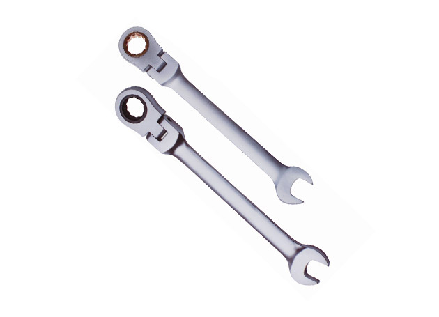 A. Flexible ratchet combination wrench, mirror polished surface, 72T
B. Flexible ratchet combination wrench, mat finished
surface, 72T
Size: 6, 7, 8, 9, 10, 11, 12, 13, 14, 15, 16, 17, 18,
19, 20, 21, 22, 24, 26, 27, 30, 32, 36mm
1/4