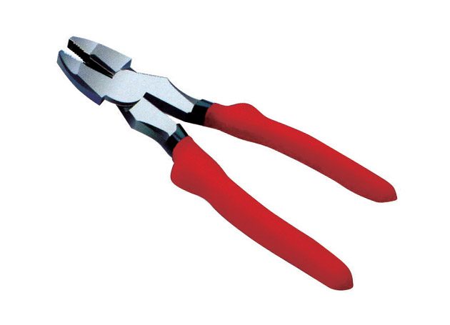 D style heavy duty linesman pliers with shoulder
Size: 10.5”