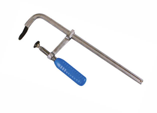 F-clamp with plastic handle, fully drop forged, Chrome plated surface
Size: 80×100mm - 120×1000mm
