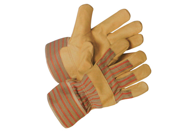 
	Pig grain leather gloves