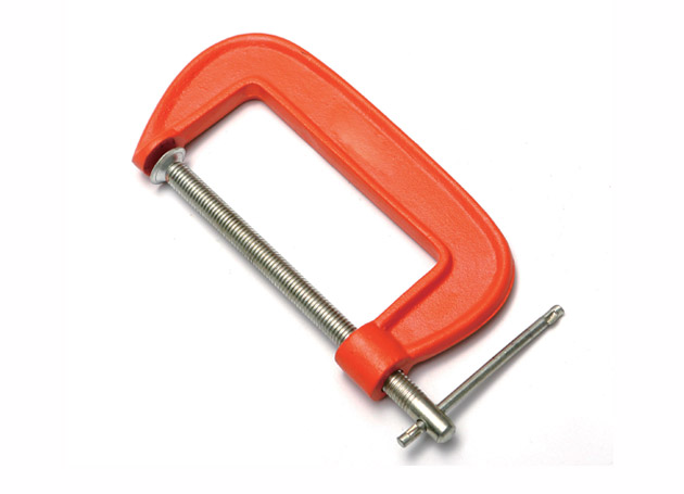 American type C-clamp, light-duty, drop forged steel material, painted surface
Size: 1”, 2”, 3”, 4”, 5”, 6”, 8”