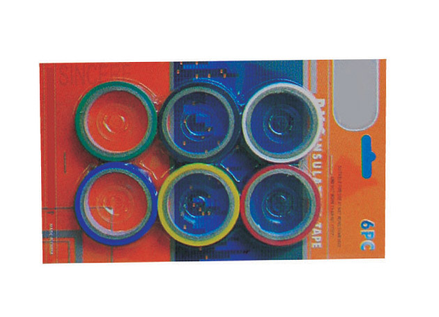 
	PVC insulation tape, applicable for the electric wire connection, electric insulation protection, automobile wire distribution etc.