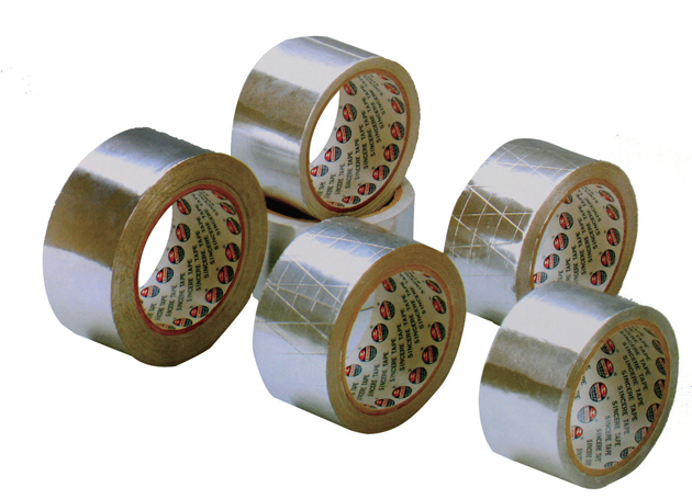 
	Aluminum foil tape, applicable for shielding or isolating the interference of the electro- magnetic wave or the radio wave during the high frequency transmission to the precise electronic products, computer, general- purpose cable and wire etc.