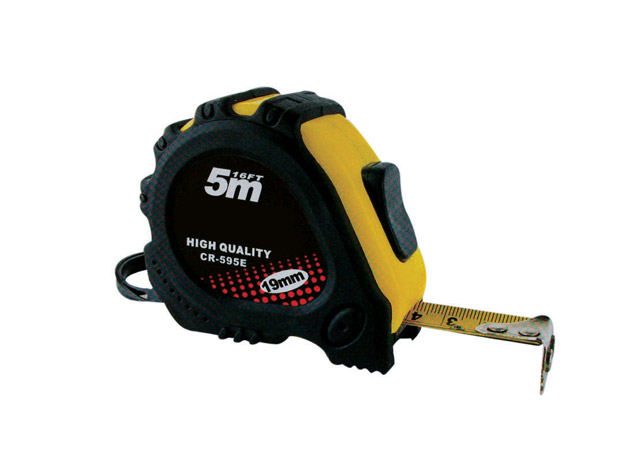 
	
	Tape measure with easy-lock button
	Size: 16mm×2m, 16mm×3m, 16mm×3.5m,
	19mm×5m, 19mm×5.5m, 25mm×5m,
	25mm×7.5m, 25mm×8m
	 