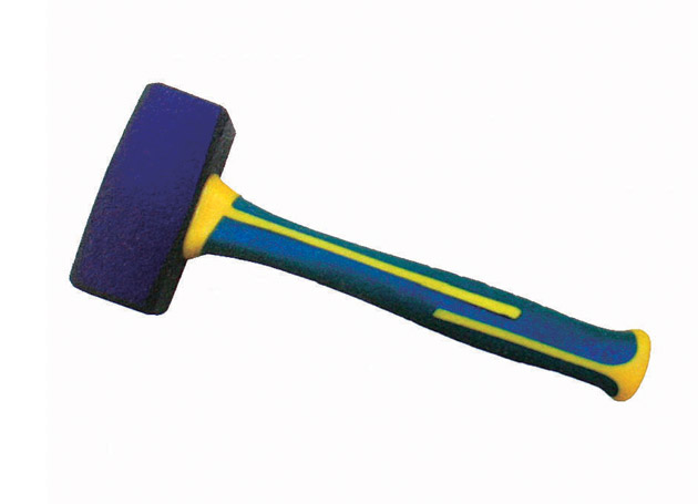 German type stoning hammer with plastic coated handle
Size: 0.8, 1, 1.25, 1.5, 2KG