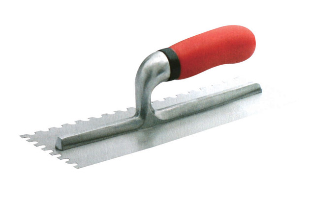 
	Plastering trowel with plastic handle,
	dentary
	Size: 280x115, 280x120, 280x125,
	280x130mm