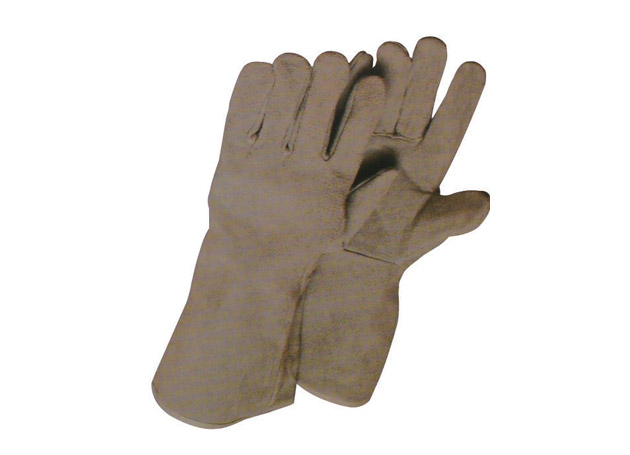 
	Cow split leather welding gloves