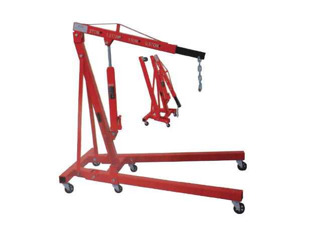 
	Shop crane, Foldable