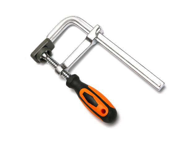 F-clamp with plastic handle, fully drop forged, Chrome plated surface
Size: 60×120mm - 140×1000mm